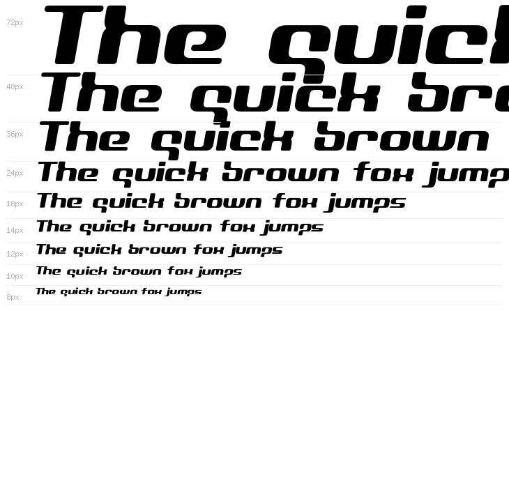 D3 Globalism italic Waterfall