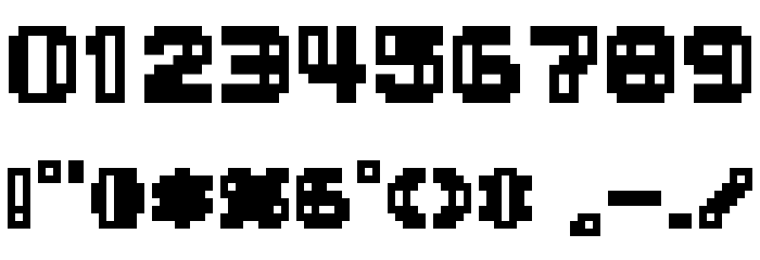 D3 Groovitmapism Font OTHER CHARS