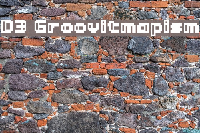 D3 Groovitmapism Font examples