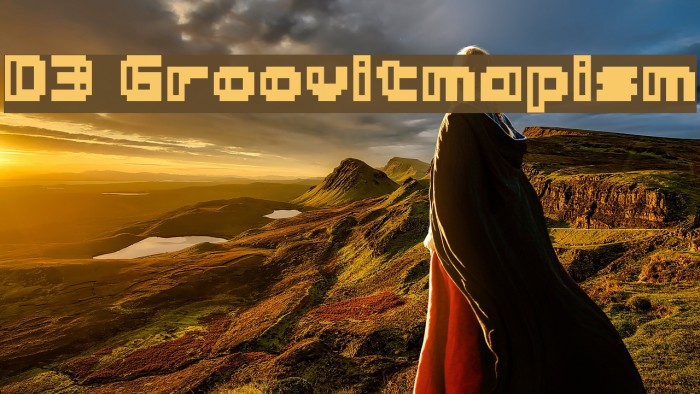D3 Groovitmapism Font examples