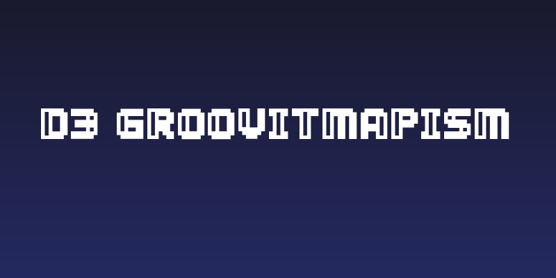 D3 Groovitmapism Social Header