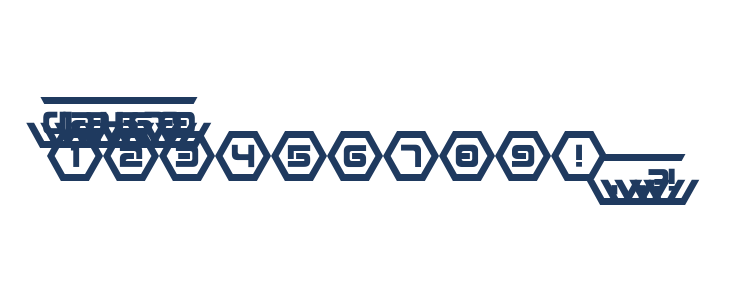 D3 Honeycombism Bold Other Characters