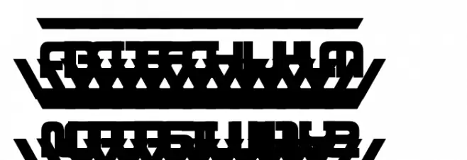 D3 Honeycombism Bold Schriftart Kleinbuchstaben