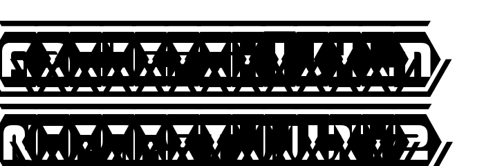 D3 Honeycombism Sorround Font LOWERCASE