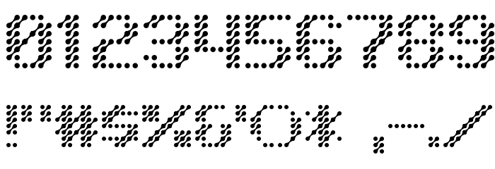 D3 Isotopism Font OTHER CHARS