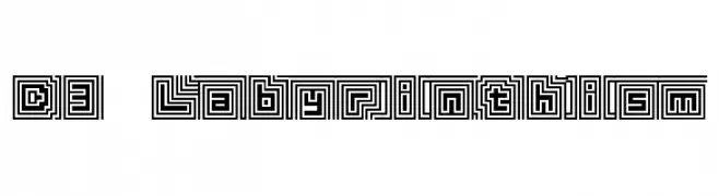 D3 Labyrinthism  नि: शुल्क फ़ॉन्ट्स डाउनलोड