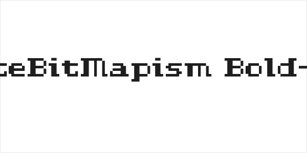 D3 LiteBitMapism Bold-Selif Logo