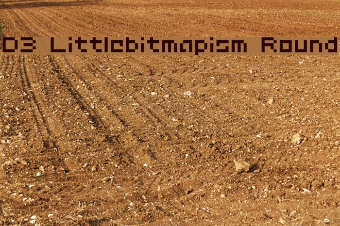 D3 Littlebitmapism Round Font examples