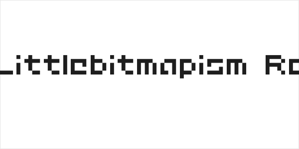 D3 Littlebitmapism Round Logo