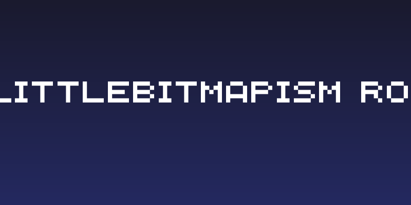 D3 Littlebitmapism Round Social Header