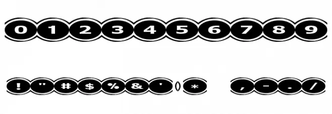 D3 Mochism Font Alte caractere