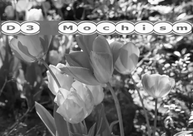 D3 Mochism Font examples