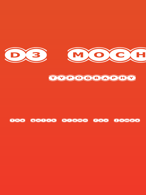 D3 Mochism Poster