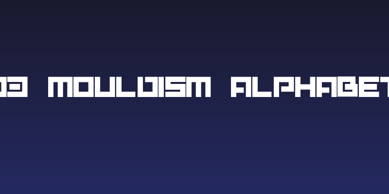 D3 Mouldism Alphabet Social Header