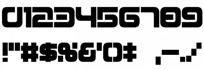 D3 Mouldism Round Alphabet Caratteri ALTRI CARATTERI