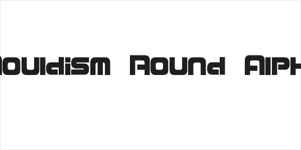 D3 Mouldism Round Alphabet Logo