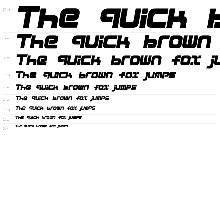 D3 Mouldism Round Italic Waterfall