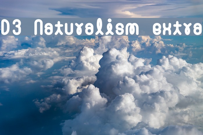 D3 Naturalism extra Font examples