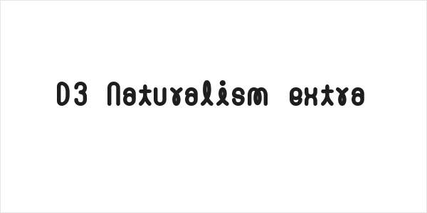 D3 Naturalism extra Logo