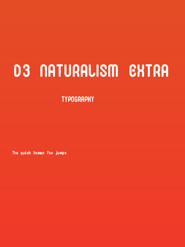 D3 Naturalism extra Poster