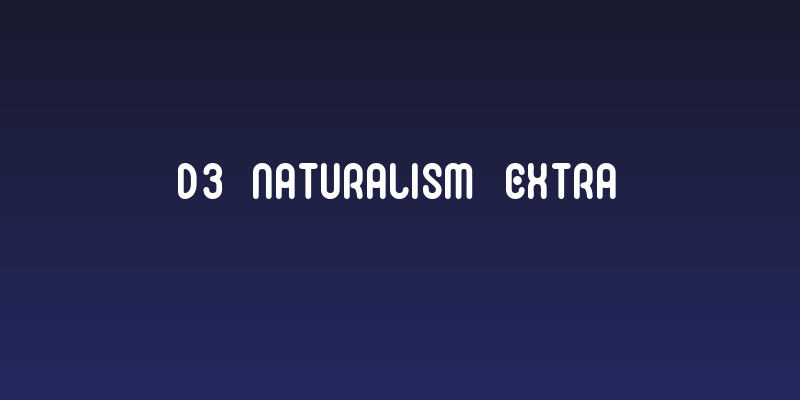 D3 Naturalism extra Social Header