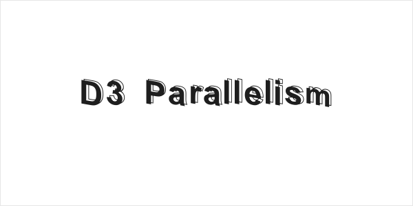 D3 Parallelism Logo