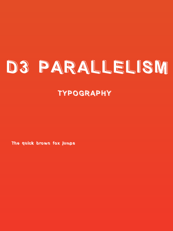 D3 Parallelism Poster