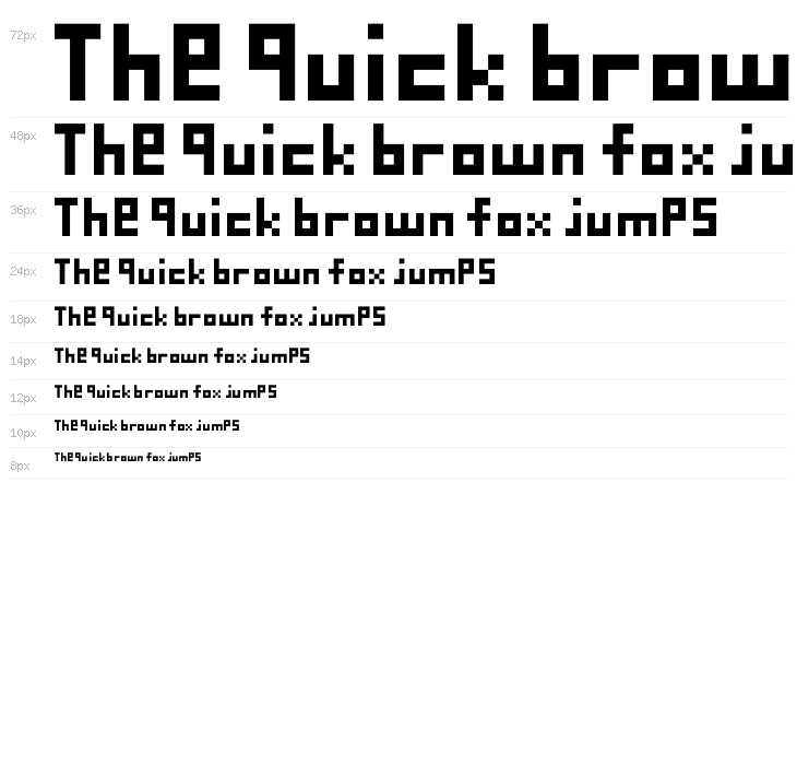 D3 Petitbitmapism Flat Waterfall