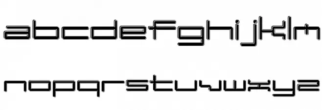 D3 PipismS Font LOWERCASE