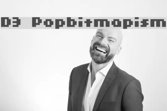 D3 Popbitmapism Шрифта examples