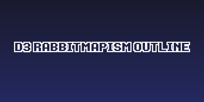 D3 Rabbitmapism Outline Social Header