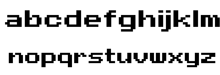 D3 Rabbitmapism Wide 字体 小写