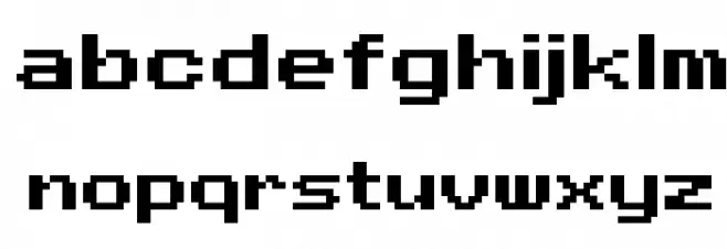 D3 Rabbitmapism Wide Fuentes MINÚSCULAS