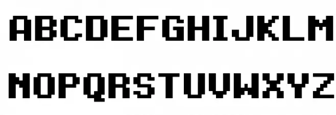 D3 Rabbitmapism Polices MAJUSCULES