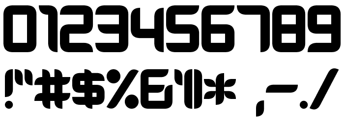 D3 Radicalism Font OTHER CHARS