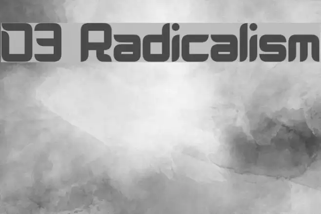 D3 Radicalism Example 3