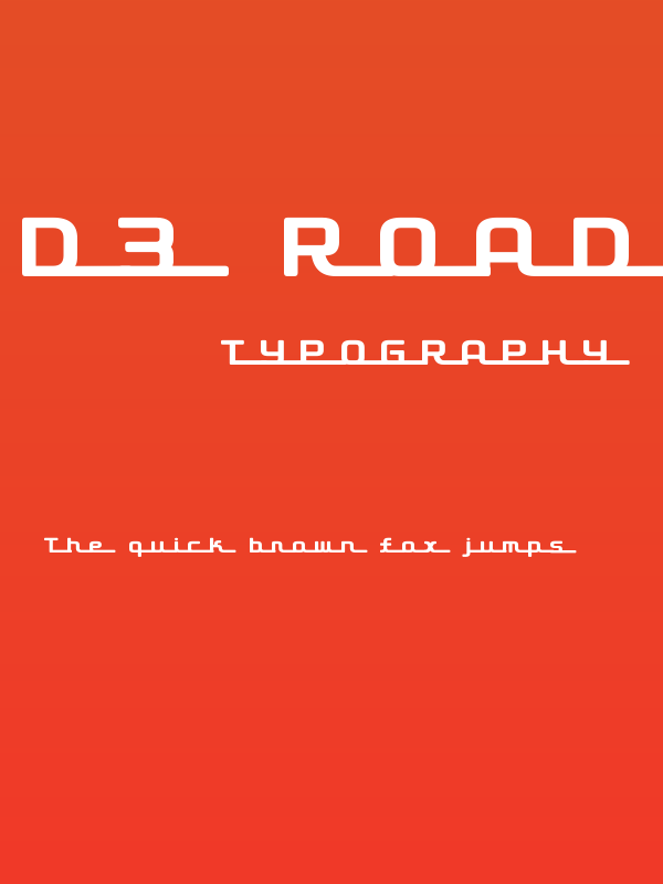 D3 Roadsterism Long Poster