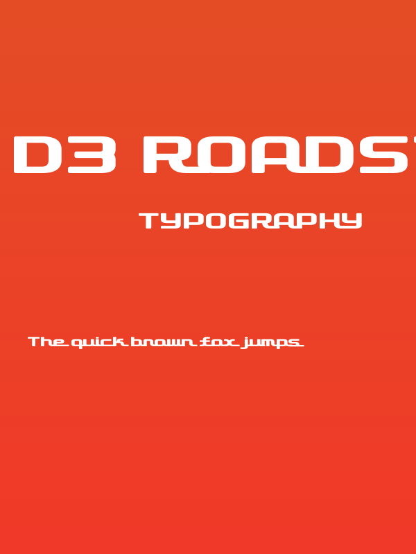 D3 Roadsterism Wide Poster