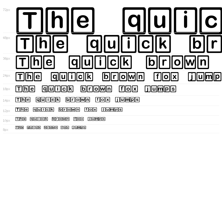 D3 RoundSquarism Waterfall