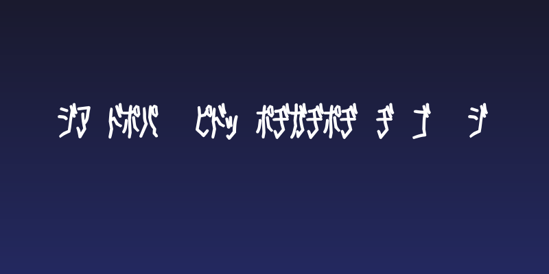 D3 Skullism Katakana Bold Social Header