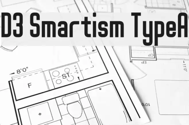 D3 Smartism TypeA Font examples
