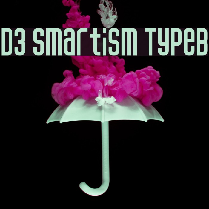 D3 Smartism TypeB Font examples
