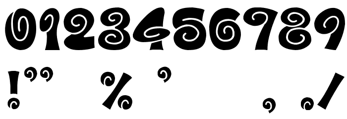 D3 Spiralism Font OTHER CHARS