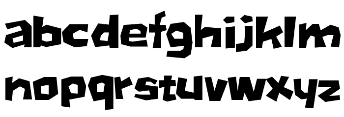 D3 Stonism Font LOWERCASE