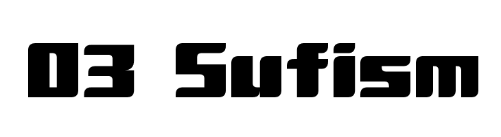 D3 Sufism Font