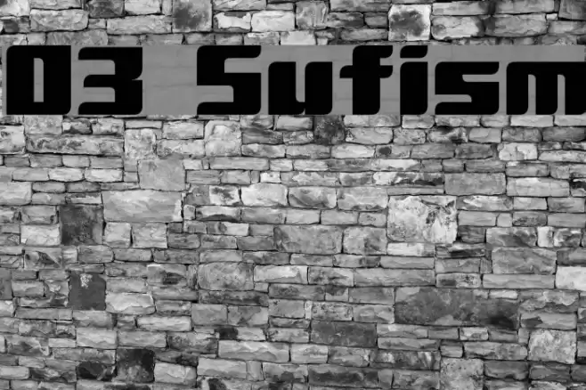 D3 Sufism フォント examples