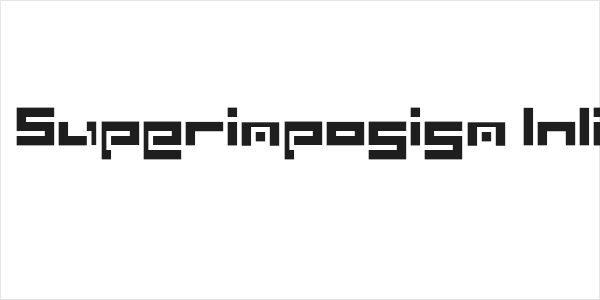 D3 Superimposism Inline Logo