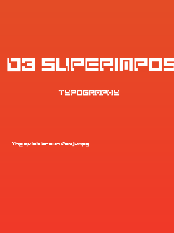 D3 Superimposism Inline Poster