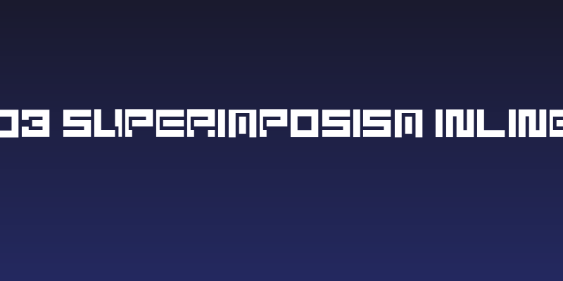 D3 Superimposism Inline Social Header