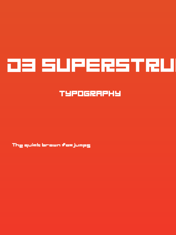 D3 Superstructurism Inline Poster